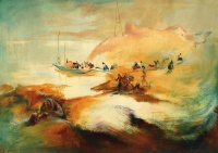 Istókovits Kálmán: Halászok, 1943