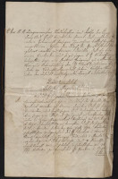 1808 Pest, Hivatalos okmány viaszpecséttel, 5p
