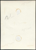cca 1933 Kinszki Imre (1901-1945) budapesti fotóművész jelzés nélküli, vintage fotója (Kacsák a Duna partján), 8,7x6,1 cm