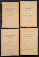 1907-1916 A Magyar Nemzeti Múzeum Néprajzi Osztályának Értesítője. Az 'Ethnographia' melléklete. 1907-1916, VIII-XVII. évfolyam. Az 1914-es XV. évfolyam hiányzik. Összesen 8 évfolyam, 19 kötetben. Szerk.: Dr. Semayer Vilibáld.