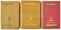 A mai háború 3 kötete:(Albert) Kesserling: Lengyelország felett. Ford.: Székely Tibor.;Angelo Appiotti: Málta felett. Ford.: Balogh Barna.;Werner Flack: Így épült a Siegried-vonal. Ford.: Thurzó Gábor.;A 'Székely Egyetemi és