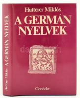 Hutterer Miklós: A germán nyelvek. Bp.,1986, Gondolat. Kiadói egészvászon-kötés, kiadói papír védőborítóban.