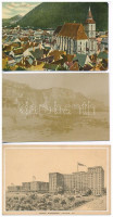 46 db főleg MODERN külföldi városképes lap / 46 mostly modern European and other town-view postcards