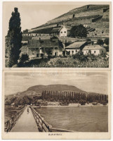 Badacsony - 2 db RÉGI képeslap / 2 pre-1945 postcards