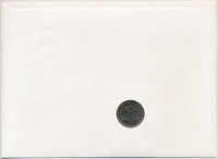 Guyana 1985. 25c, felbélyegzett borítékban, bélyegzéssel, német nyelvű leírással T:1 patinaGuyana 1985. 25 Cents in envelope with stamp and cancellation, with German description C:UNC patina