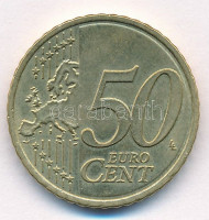 Litvánia 2014. 50c Cu-Al-Zn T:1,1- kis ph. Lithuania 2014. 50 Cents Cu-Al-Zn C:UNC, AU small edge error