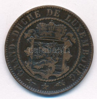 Luxemburg 1870. 10c Br T:2,2- Luxembourg 1870. 10 Centimes Br C:XF,VFKrause KM#23.1