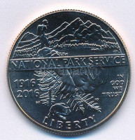 Amerikai Egyesült Államok 2016D 1/2$ Cu-Ni '100 éves a Nemzeti Park Szolgálat' T:1 USA 2016D 1/2 Dollar Cu-Ni '100th Anniversary of the National Park Service' C:UNCKrause KM#644