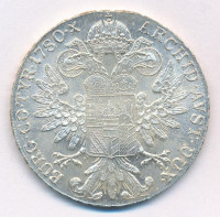 Ausztria 1780SF Tallér Ag 'Mária Terézia' utánveret T:1- Austria 1780SF Thaler Ag 'Maria Theresia' restrike C:AU Krause KM#T1