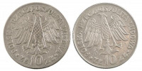 Lengyelország 1964. 10Zl Cu-Ni '600 éves a Jagelló Egyetem' (2xklf) felirat mélyített és kiemelkedő T:2,2- Poland 1964. 10 Zlotych Cu-Ni '600th Anniversary of Jagiello University' (2xdiff) legends raised and incuse C:XF,VF Krause Y#52, Y#52a