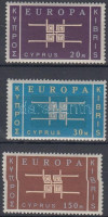 1963 Europa CEPT sor Mi 225-227