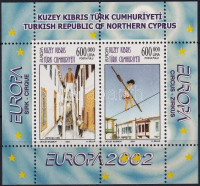2001 Europa CEPT Cirkusz blokk,Europa CEPT Circus blockMi 20