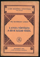 Dr. Szathmáry László: A gyufa története a XIX-ik század végéig. A Kis Akadémia Könyvtára XVII. köt. Bp., 1935, Kis Akadémia, 127+(1) p. Első kiadás. Fekete-fehér képekkel illusztrálva. Kiadói papírkötés, kissé koszos