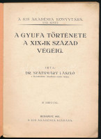 Dr. Szathmáry László: A gyufa története a XIX-ik század végéig. A Kis Akadémia Könyvtára XVII. köt. Bp., 1935, Kis Akadémia, 127+(1) p. Első kiadás. Fekete-fehér képekkel illusztrálva. Kiadói papírkötés, kissé koszos