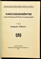 Harccselekmények a német hadsereg 1939/40. évi hadjárataiból 1. füzet: Lengyel háború. Bp., 1941., Magyar Kir. Honvéd Vezérkar Főnöke 4. Osztálya, (Athenaeum-ny.), 124 p. Szövegközti térkép-vázlatokkal illusztrált. Kiadói