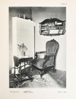 Ludwig Kozma: Möbel und Raumkunst. [Bútor és térművészet.] Ludwig Kozma, mit einer Einleitung von Ernst Kállai. DEDIKÁLT! Neue Werkkunst VII. Leipzig - Wien, 1926., Friedrich Ernst Hübsch Verlag, 17+3 p. + LXVIII (fekete-fehér