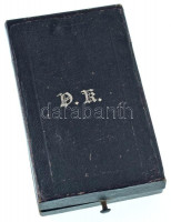 1869-1916. Ezüst Érdemkereszt vörös szalagon