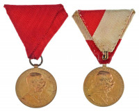 1898. Jubileumi Emlékérem a Fegyveres Erő Számára / Signum memoriae (AVSTR)